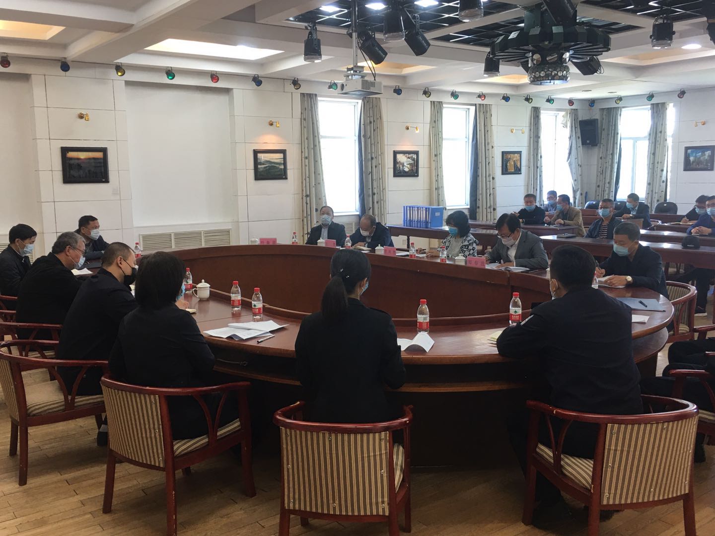 省教育廳疫情防控檢查組到我校開展春季開學(xué)復(fù)課防疫評估工作