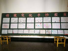 基礎(chǔ)教育學院舉辦“中國傳統(tǒng)文化手抄報”展覽