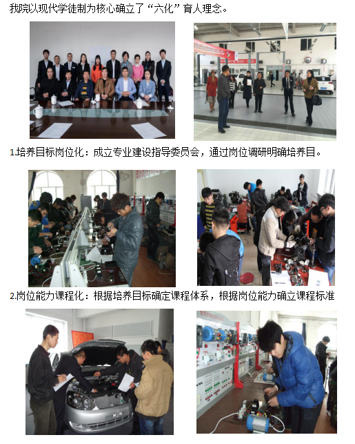 落實(shí)現(xiàn)代學(xué)徒制，堅(jiān)持“六化”育人
