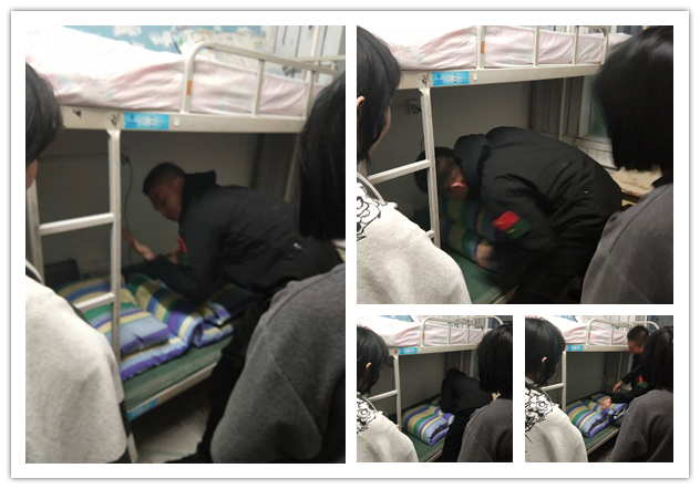 旅游商務學院學工人員深入學生公寓檢查指導